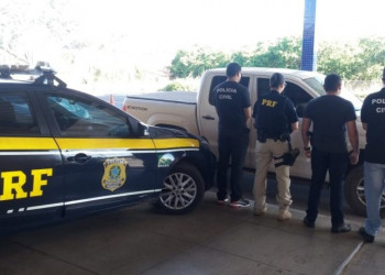 PRF e Polícia Civil recupera Veículo clonado na BR 230 em Barão de Grajaú